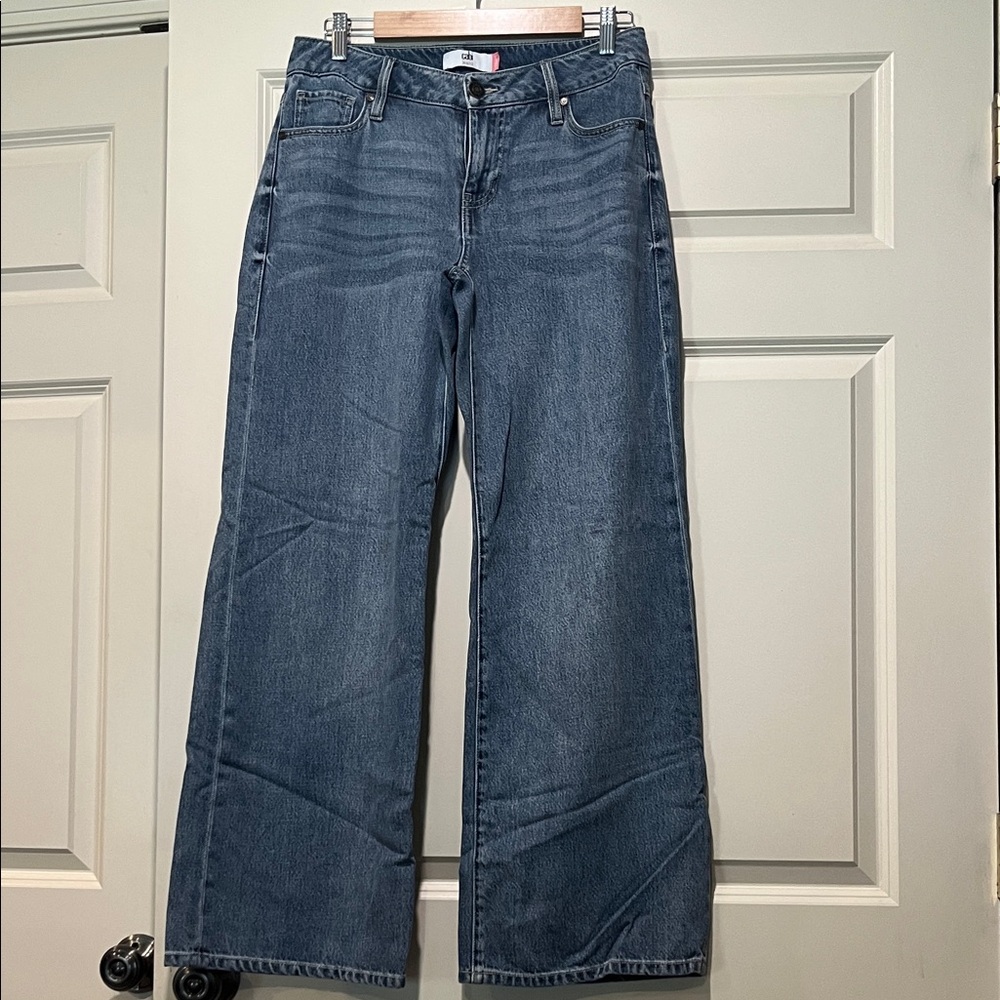 CAbi Blue Flare & Wide Leg Jeans